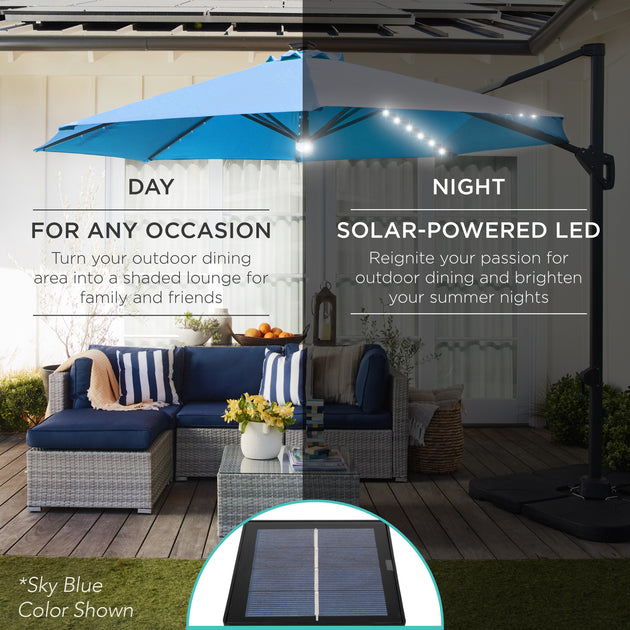 Best Choice Products 10ft Cantilever Patio Umbrella 4