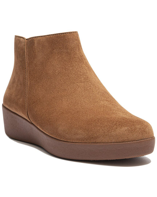 FitFlop Sumi Suede Bootie Brown US 6 2