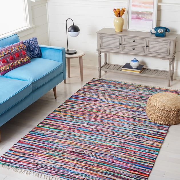 Safavieh RAR128 Rag Rug Multi 2