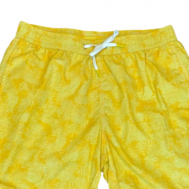 Hartford Men's Mid Length Swim Short Green Small 3
