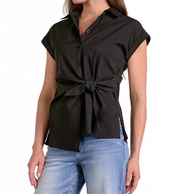 Elan Ali Blouse Black XSmall 3