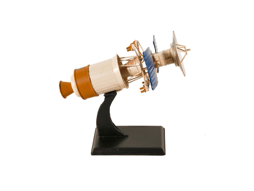 Hivvago c1989 Magellan Spacecraft Sculpture Blue/Yellow 2