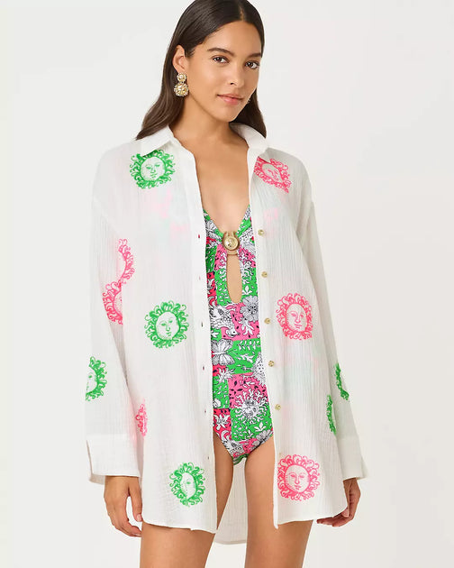 Lilly Pulitzer Kwitney Cover-Up Multi XSmall 4