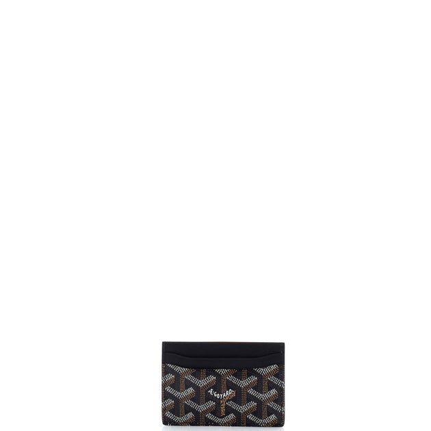 Goyard Saint Sulpice Card Holder Coated Canvas Beige 6