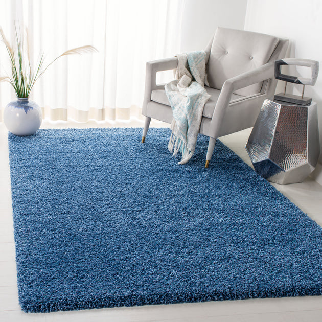 Safavieh Evolution EVO520 Shag Area Rug Blue 2