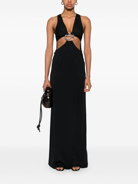 Coperni Maxi Dress Black EU 44 3