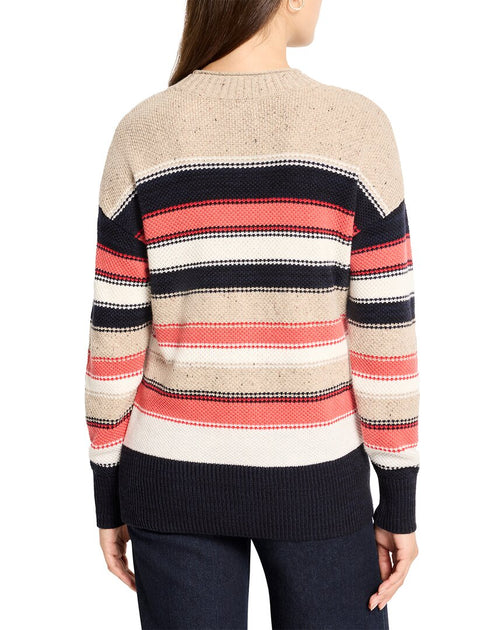 Nic + Zoe Knit Sweater Beige Medium 3