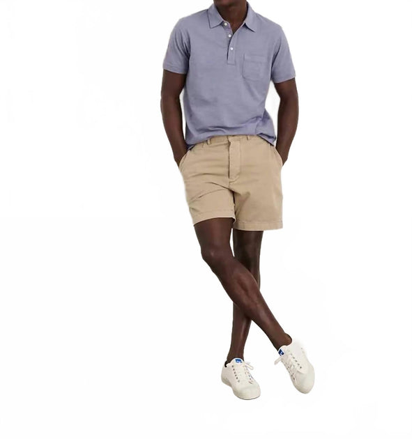 Alex Mill Flat Front Vintage Wash Short Brown US 31 2