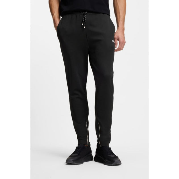 Boss Stretch-gabardine Tracksuit Bottoms Black XLarge 4