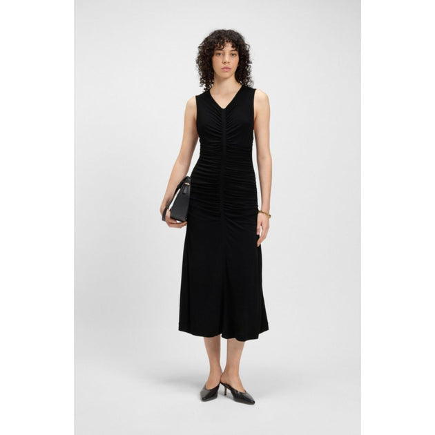 Boss Sleeveless Jersey Dress Black Medium 3