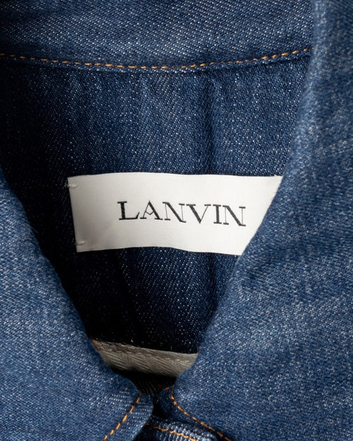 Lanvin Cropped Jacket Blue EU 42 4