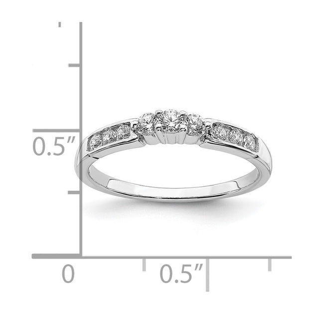 Diamond2Deal Wedding Band Gold US 8 3