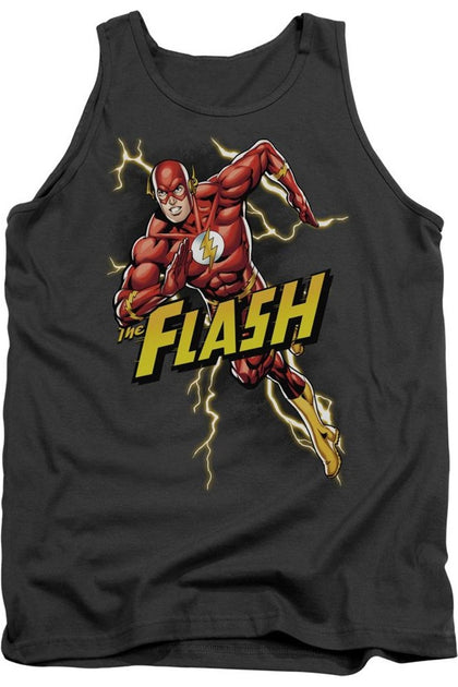 Gildan Justice League Bolt Run Tank Top Black XXL 2