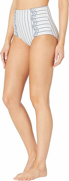 Seafolly High Waisted Bikini Bottom White US 4 4