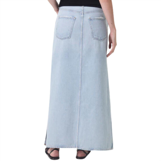 AGOLDE Astrid Slice Maxi Skirt Multi 27 3