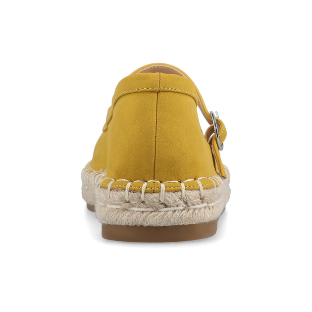 Journee Collection Kenzie Espadrille Mary Jane Brown 9 4