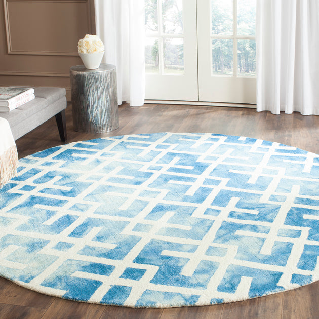 Safavieh DDY677 Area Rug Blue/Ivory 4