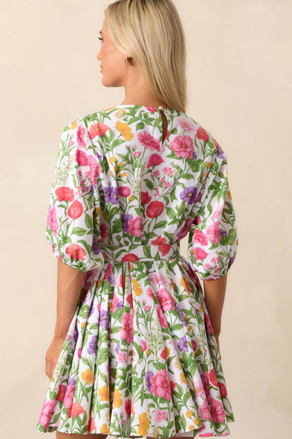 Prosperina Fallon Swing Dress Multi Small 4