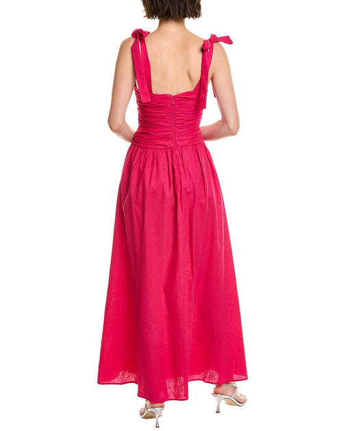 Bardot Mirelle Linen-Blend Maxi Dress