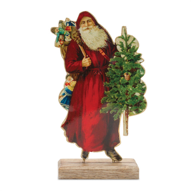 Hivvago Vintage Santa on Base 8