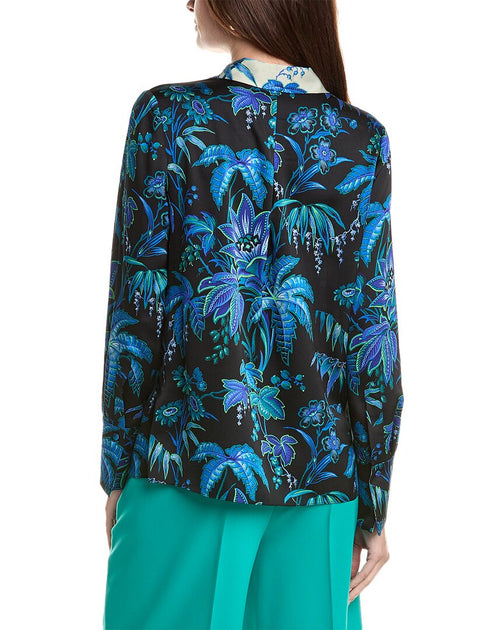 Kobi Halperin Khloe Blouse Blue XS 3