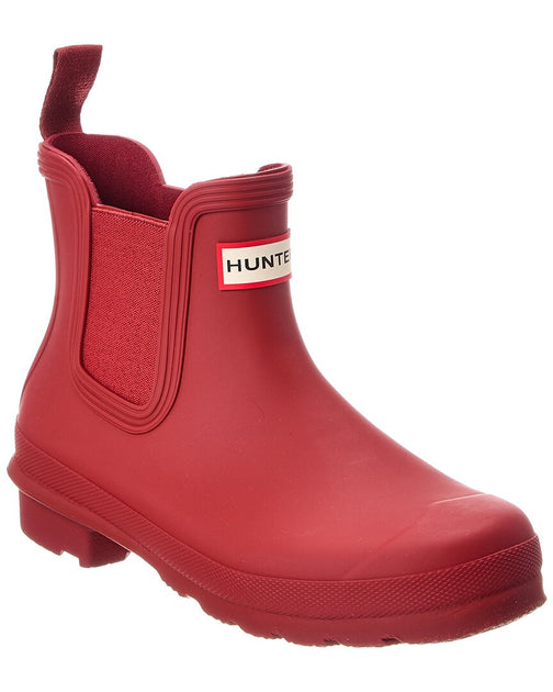 Hunter Original Chelsea Boot Red US 6 2