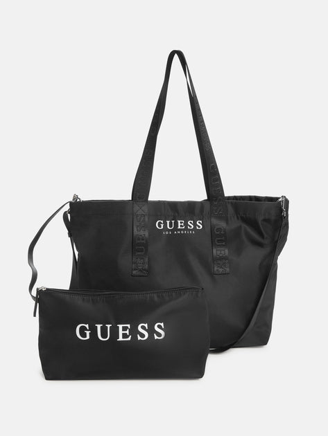 Nylon Tote Bag Travel Set