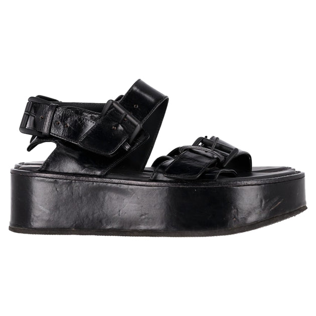 Ann Demeulemeester Strap Sandals Black EU 36 2