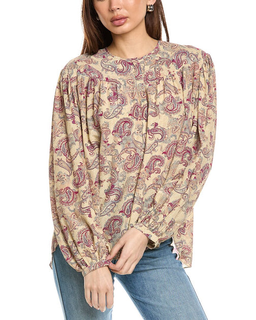 Isabel Marant Etoile Banessa Blouse Beige EU 34 2