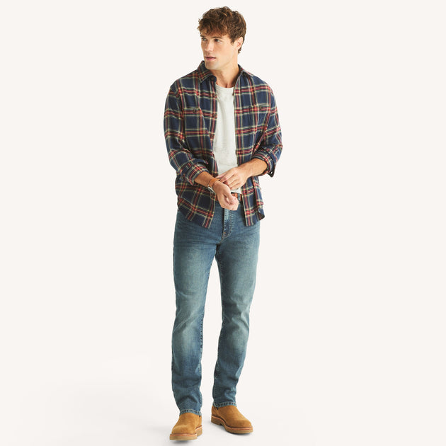 Nautica Herren Athletic Straight Stretch Jeans Multi 33x30 2