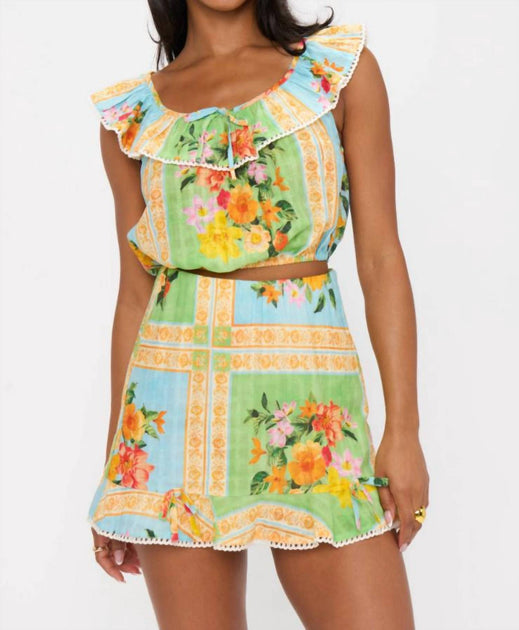 Show Me Your Mumu Carson Top Multi Small 2