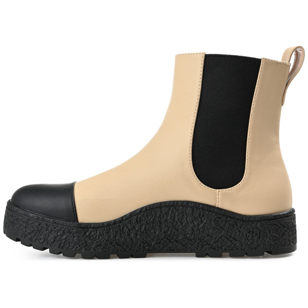 Journee Collection Jenie Bootie Beige US 9 3