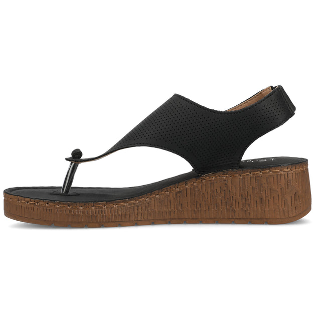 Journee Collection Women's Mckell Sandal ShopSimon - Main Image
