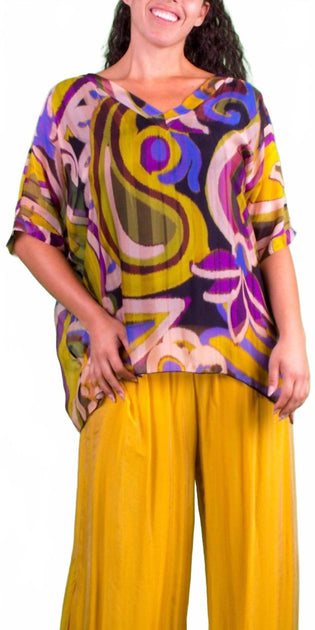 GIGI MODA Lizane Blouse Multi One Size 6