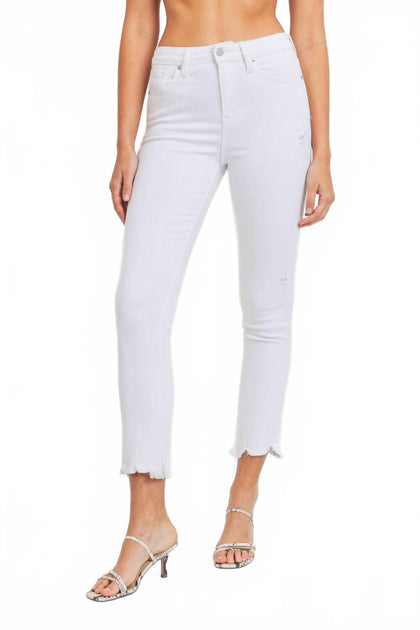 JUST USA High Rise Straight Leg Jeans Purple US 10 2