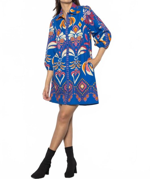 maude vivante Ava Mini Dress Multi Medium 3