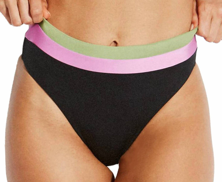 Seafolly Las Palmas Hi Rise Bottom Multi US 6 3