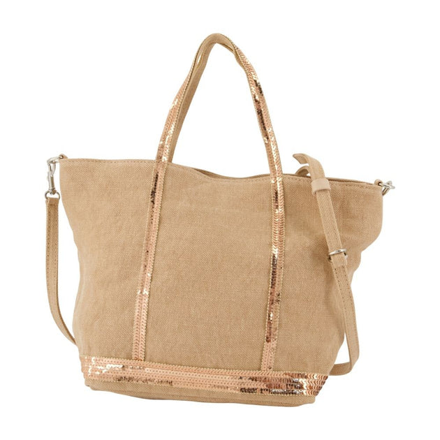 Vanessa Bruno S Shopper Bag Pink Beige 2