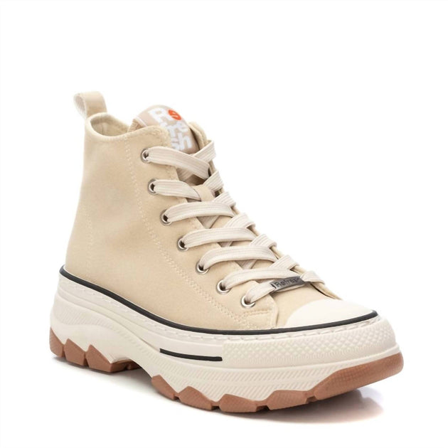 Xti Sneaker Booties Beige US 5 3