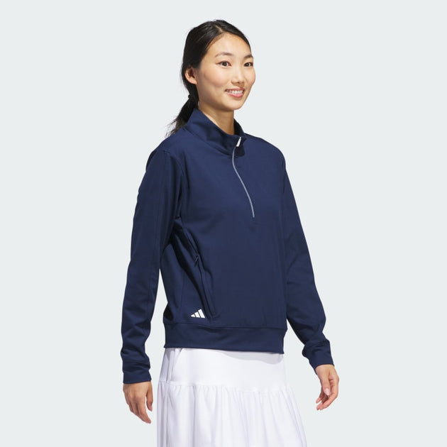 adidas Ultimate365 Half-Zip Top Blue Medium 4