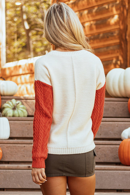 Pull TRUEDAMES Gold Flame Colorblock Or Small 3