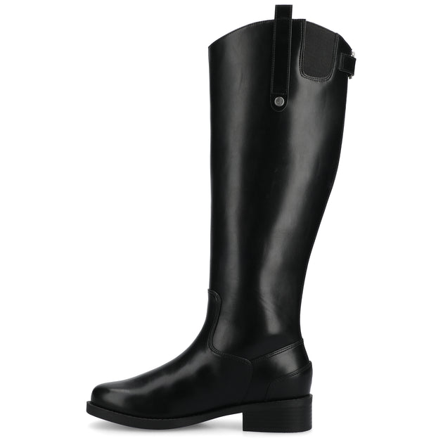 Journee Collection Gema Knee High Riding Boots Black US 6.5 3