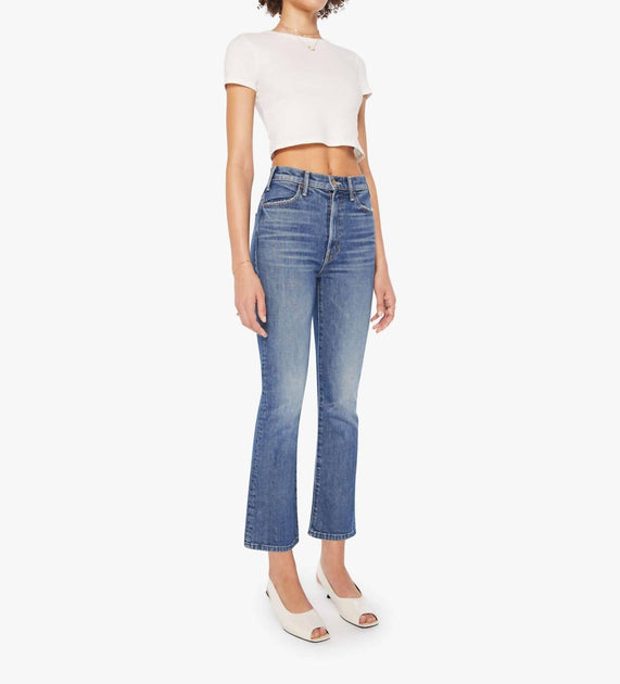 Mother Hustler Ankle Jeans Blue 31 4