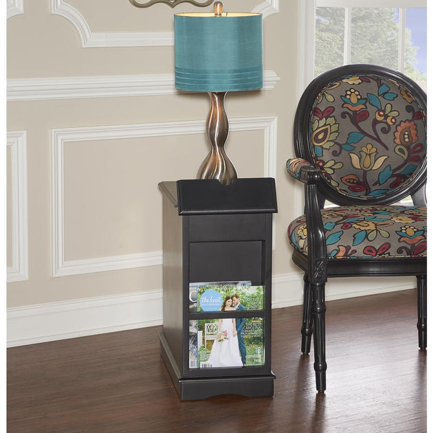 Powell Butler Accent Table Black 3