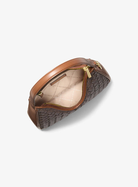 Michael Kors Nayla Small Hobo Shoulder Bag Brown One Size 3