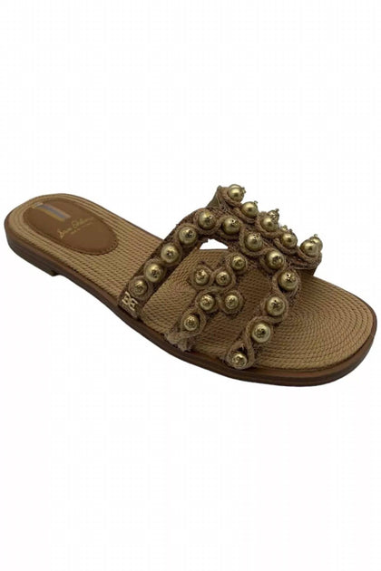 Sam Edelman Bay Soleil Flat Sandals Brown US 5.5 2
