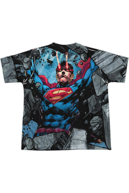 Gildan Superman Rumble Short Sleeve Crew Tee Multi Small 3