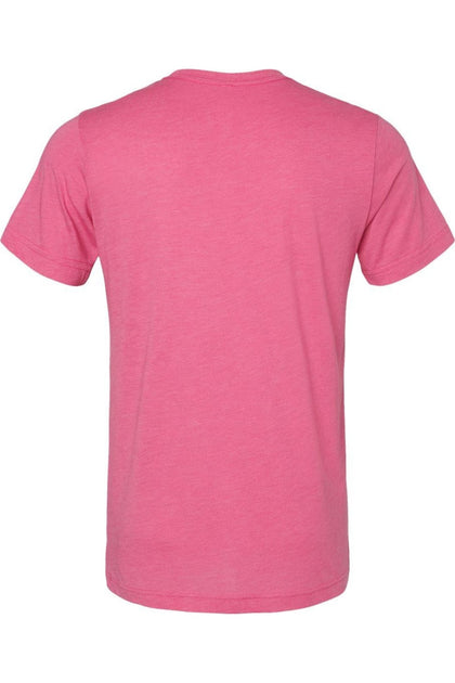 BELLA + CANVAS Triblend Tee Black Heather Large 3