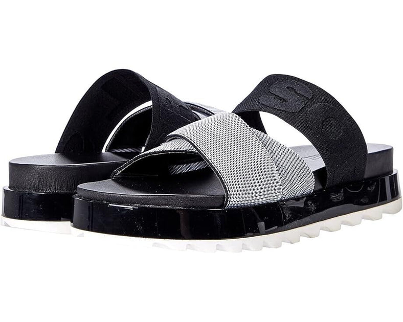 SOREL Roaming Sport Slide Sandal Black/White US 9.5 2