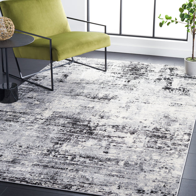 Safavieh Jasper Teppich Schwarz/Elfenbein 2